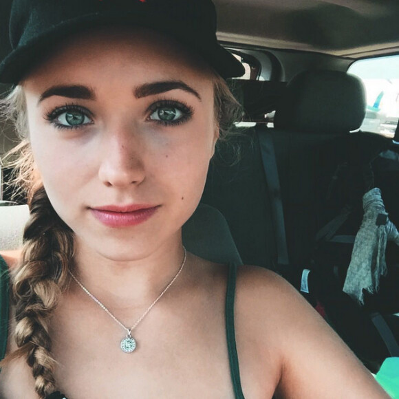 Chloé Jouannet en Italie (photo postée le 13 août 2015)