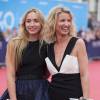 Alexandra Lamy et sa fille Chloé Jouannet - Cérémonie d'ouverture du 40e Festival du cinema americain de Deauville le 5 septembre 2014.