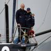 Zara Phillips et Mike Tindall participaient une nouvelle fois à la régate caritative Artemis Sailing Challenge à bord de l'Artemis Ocean Racing le 13 août 2015 lors de la Semaine de Cowes (Aberdeen Asset Management Cowes Week) au large de l'île de Wight.