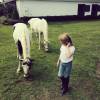 Kelly Rutherford a ajouté une photo de sa fille sur Instagram / août 2015