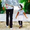 Jay Z et sa fille Blue Ivy Carter en vacances. Photo publiée le 23 juillet 2015.