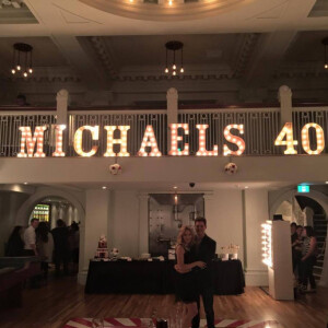 Michael Bublé et sa femme / photo postée sur le compte Instagram du chanteur.