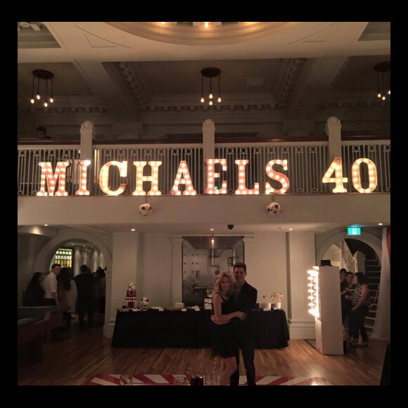 Michael Bublé et sa femme / photo postée sur le compte Instagram du chanteur.