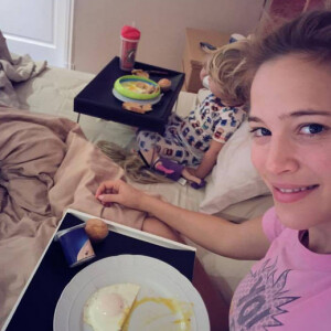Luisana Lopilato et son fils Noah / photo postée sur le compte Instagram de la femme de Michael Bublé.