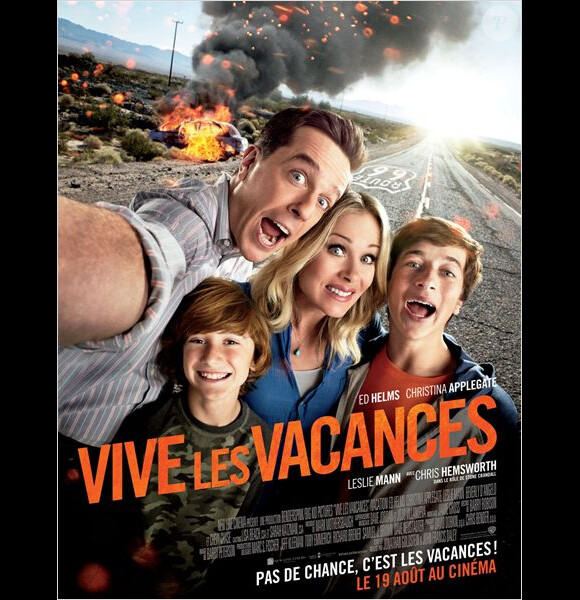 Affiche de Vive les vacances.