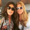Candis Cayne et Caitlyn Jenner / photo postée sur le compte Instagram de l'actrice américaine.