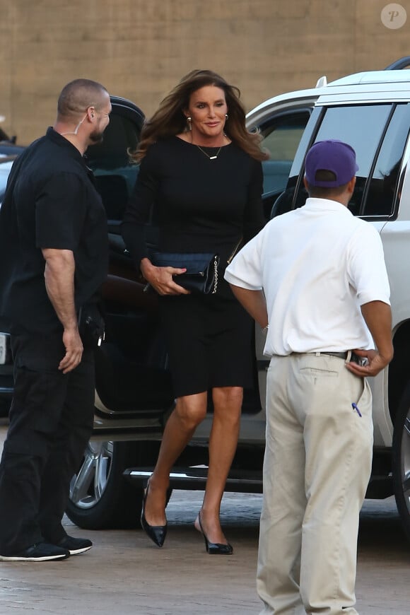 Caitlyn Jenner arrive au restaurant Nobu le 8 août 2015