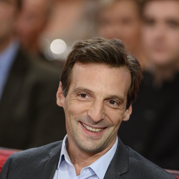 Mathieu Kassovitz - Enregistrement de l'émission "Vivement dimanche" à Paris le 5 novembre 2014.