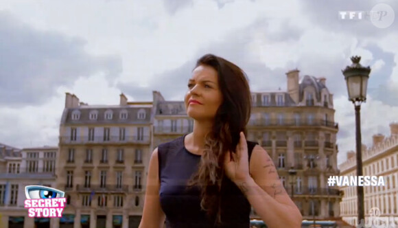 Retour de Vanessa, la Ch'ti de Secret Story 3, métamorphosée, dans Secret Story 9, sur TF1, vendredi 21 aout 2015