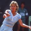 USA's Chris Evert winner of the French Tennis Open against USA's Martina Navratilova In Roland-Garros Stadium, Paris, France on May 27th, 1985. Photo by Henri Szwarc/ABACAPRESS.COM10/05/2015 - Paris