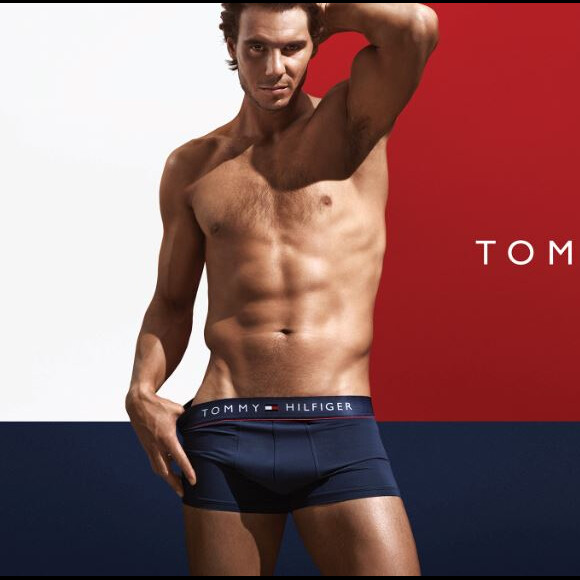 Affiche promo pour la nouvelle collection de Tommy Hilfiger avec Rafael Nadal