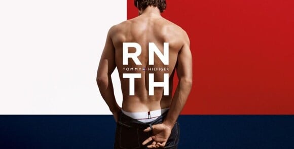 Affiche promo pour la nouvelle collection de la marque Tommy Hilfiger avec Rafael Nadal