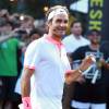 Roger Federer - Les plus grands joueurs de tennis mondiaux ont fait une démonstration au "Nike's NYC Street Tennis" à New York. Le 24 août 2015