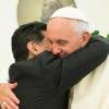 Le pape François et Diego Maradona au Vatican, le 4 septembre 2014