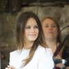 Le prince Carl Philip de Suède et la princesse Sofia visitent la réserve naturelle de Byamossarna à Arvika le 26 août 2015.  Prince Carl Philip and Princess Sofia traveled by public transport to Karlstad in Varmland. The newly married couple started a two-day introductory visit to Varmland, of which they are titular duke and duchess Here they visit Byamossarna, a new nature reserve in Arvika26/08/2015 - Arvika