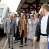 Le prince Carl Philip et la princesse Sofia de Suède arrivent en visite dans le duché de Värmland le 26 août 2015