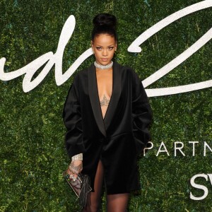 Rihanna à la soirée des British Fashion Awards, le 1er décembre 2014 à Londres