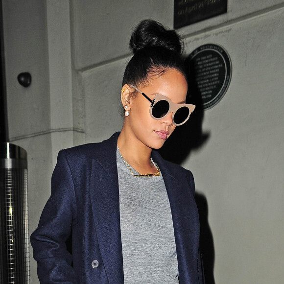 Rihanna, à Londres le 2 décembre 2014