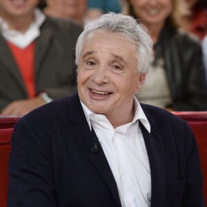 Michel Sardou - Enregistrement de l'émission "Vivement Dimanche", le 8 octobre 2014.