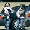 Lucy Liu avec le bébé d'une ami à Pasadena en 2005