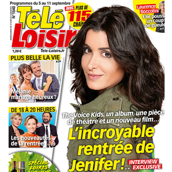 Télé-Loisirs - édition du lundi 31 août 2015.