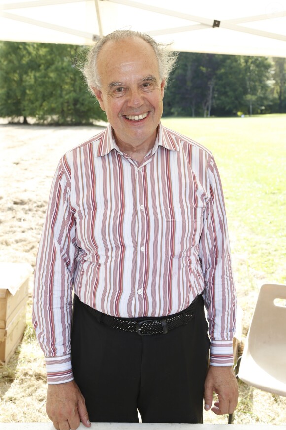 Frédéric Mitterrand lors de la 20e édition de "La Forêt des livres" à Chanceaux-près-Loches, le 30 août 2015