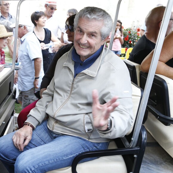 Claude Lelouch lors de la 20e édition de "La Forêt des livres" à Chanceaux-près-Loches, le 30 août 2015