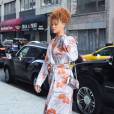  Rihanna arrive au restaurant American Whiskey &agrave; New York, le 28 ao&ucirc;t 2015. 