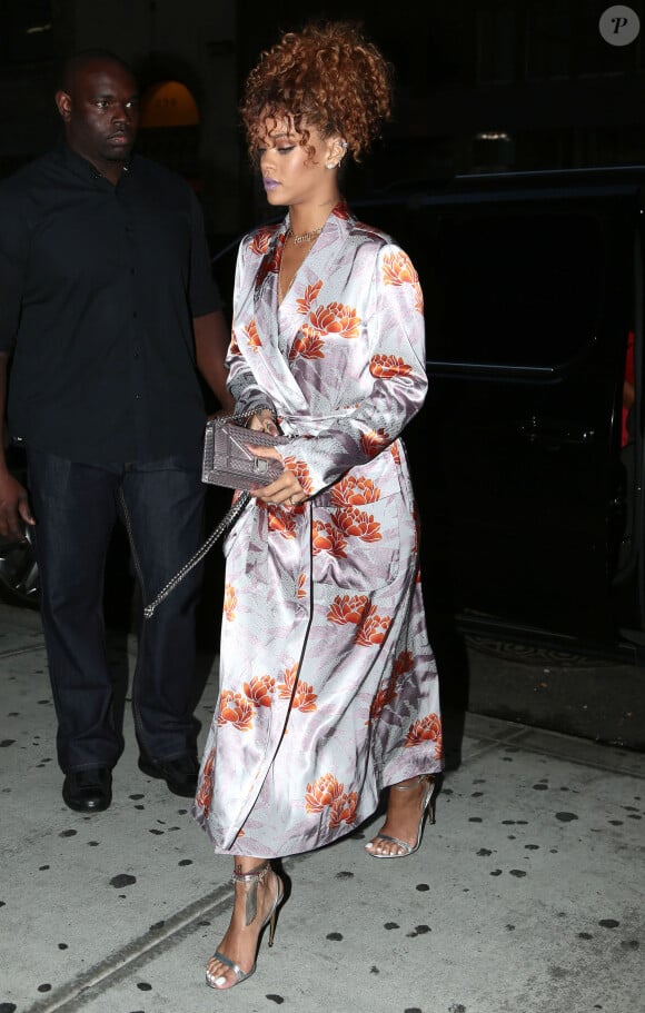 Rihanna à New York, le 28 août 2015.