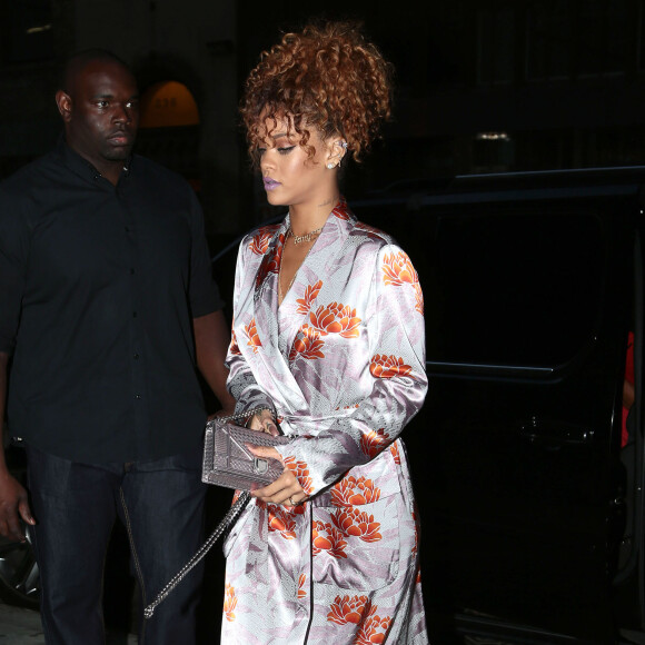 Rihanna à New York, le 28 août 2015.