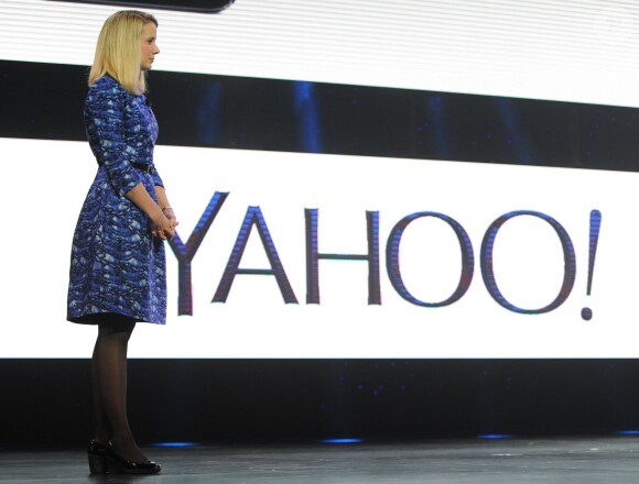 Marissa Mayer de Yahoo au CES 2014 à Las Vegas, le 7 janvier 2014