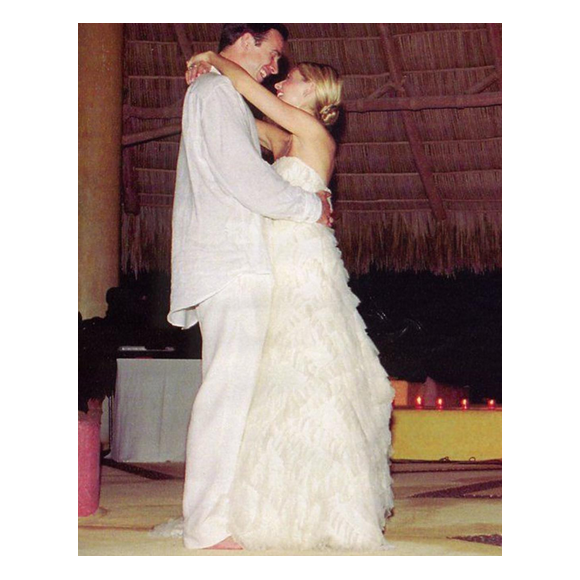 Sarah Michelle Gellar et Freddie Prince Jr. lors de leur mariage à Mexico / photo postée sur le compte Instagram de l'actrice américaine.