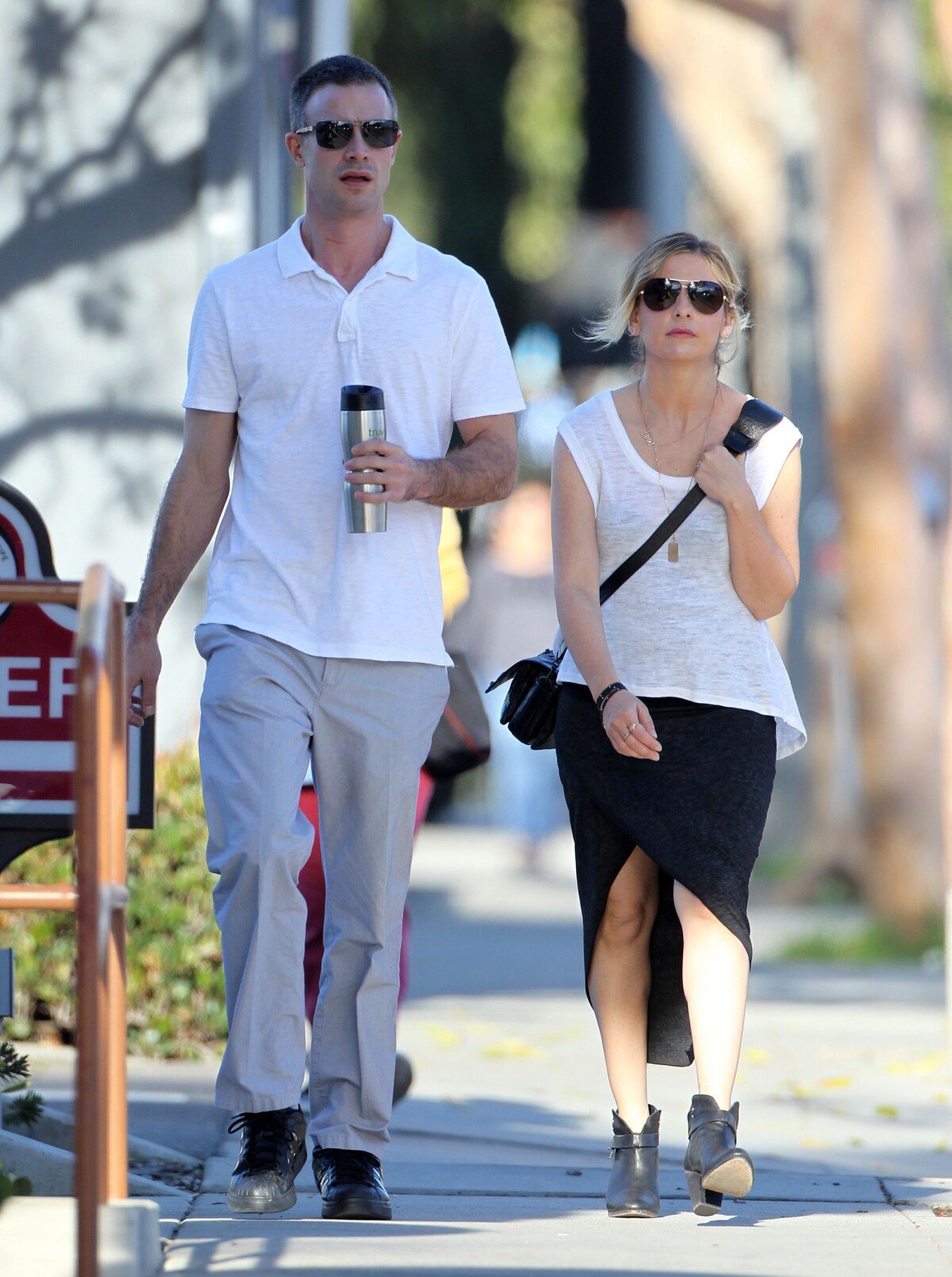 Photo Exclusif Sarah Michelle Gellar Et Son Mari Freddie Prinze Jr