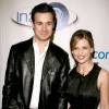 Sarah Michelle Gellar et son mari à la soirée AOL et Warner Bros IN2TV à Beverly Hills le 15 mars 2006
