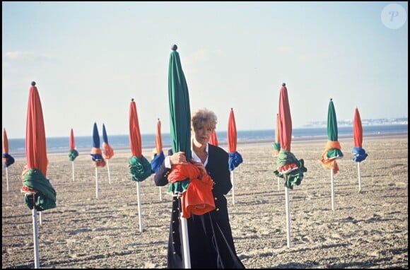 Sylvie Joly lors du Festival du film américain de Deauville en 1994