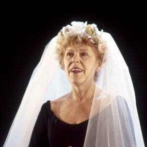 Sylvie Joly au théâtre Fontaine en 1995