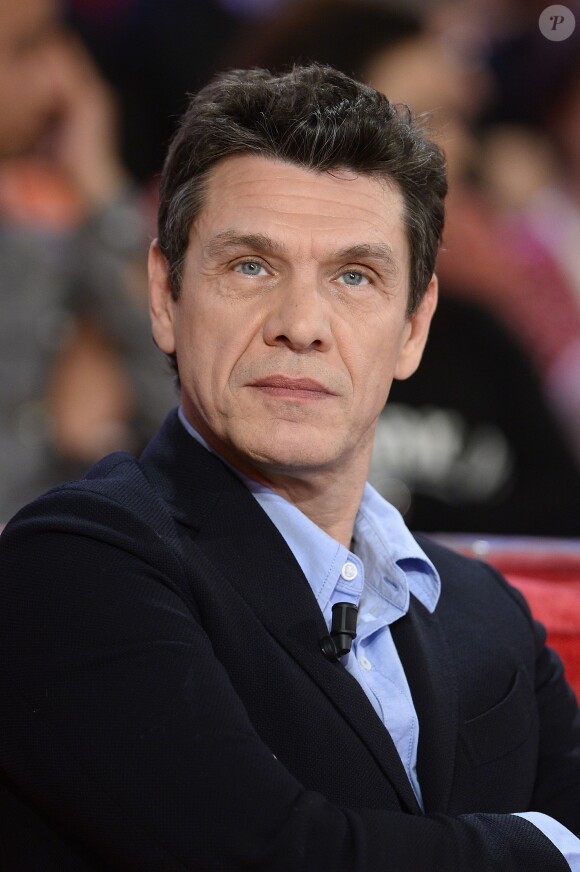 Marc Lavoine - Enregistrement de l'émission "Vivement Dimanche" à Paris le 8 avril 2015.