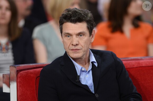 Marc Lavoine - Enregistrement de l'émission "Vivement Dimanche" à Paris le 8 avril 2015.