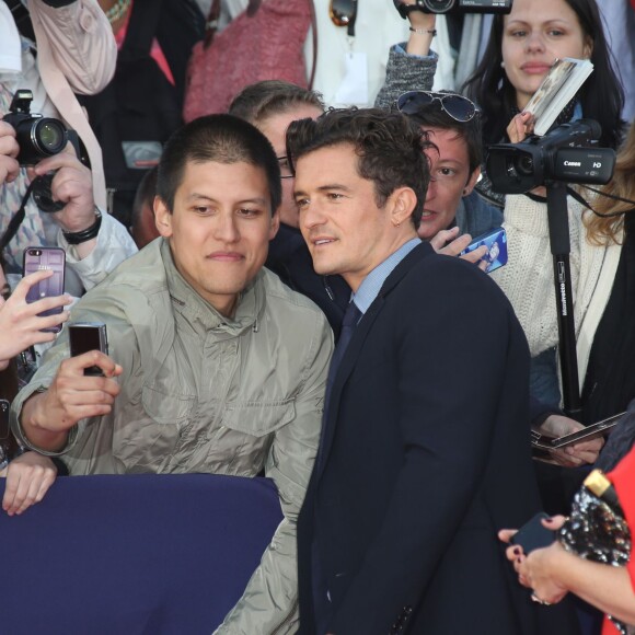 Orlando Bloom lors de la première du film "Jamais entre amis" à l'occasion du 41ème Festival du Film Americain de Deauville le 6 septembre 2015