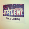 Alex Goude dans les coulisses du tournage de La France a un incroyable talent pour M6. Septembre 2015.