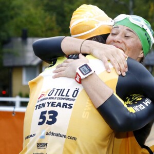 Pippa Middleton et son frère James ont participé à l'épreuve sportive "Otillo Swim-Run World Championship" en Suède, le 7 septembre 2015.