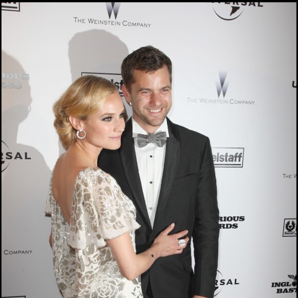 Diane Kruger et son compagnon Joshua Jackson - Soirée du film Inglourious Basterds à Cannes le 20 mai 2009