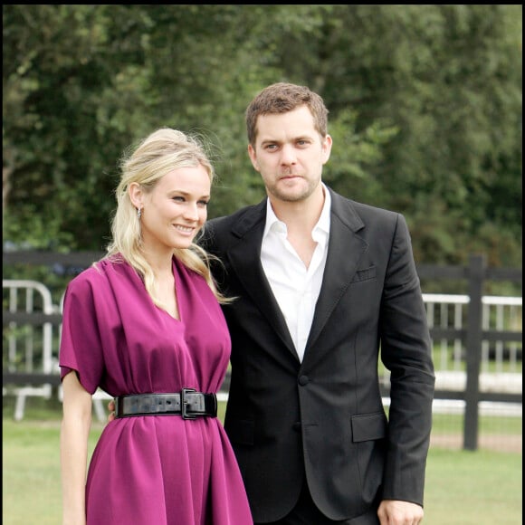 Diane Kruger et son compagnon Joshua Jackson à Londres le 29 juillet 2007