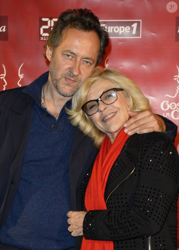 Nicoletta et son mari Jean-Christophe Molinier - Générale de la comédie musicale "Gospel sur la Colline" aux Folies Bergères, à Paris, le 8 septembre 2015.