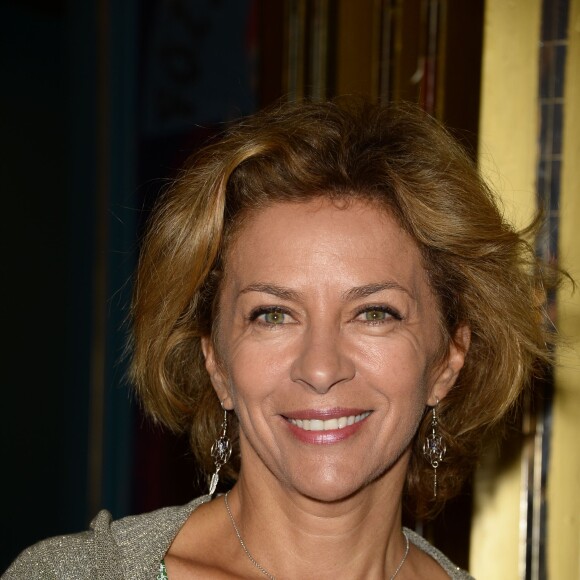 Corinne Touzet - Présentation de la saison 2015/2016 par le Syndicat National du Théâtre Privé aux Folies Bergère à Paris. Le 8 septembre 2015