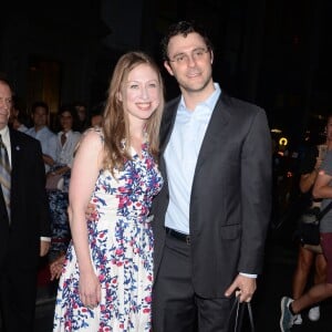 Chelsea Clinton et Marc Mezvinsky - Soirée d'ouverture de Porcelanosa sur la 5e avenue à New York, le 9 septembre 2015