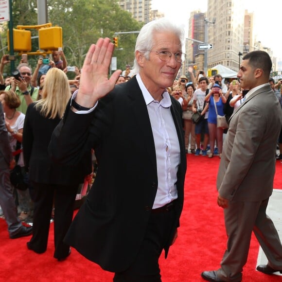 Richard Gere - Ouverture de la boutique Porcelanosa sur la 5ème Avenue à New York, le 9 septembre 2015.