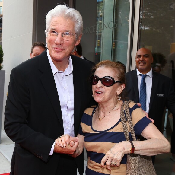 Richard Gere, guest - Ouverture de la boutique Porcelanosa sur la 5ème Avenue à New York, le 9 septembre 2015.