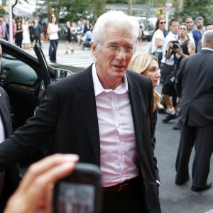 Richard Gere - Ouverture de la boutique Porcelanosa sur la 5ème Avenue à New York, le 9 septembre 2015.