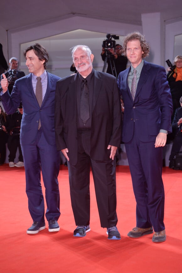 Noah Baumbach, Brian De Palma, Jake Paltrow - Tapis rouge de l'hommage à "Brian De Palma" lors du 72e Festival du Film de Venise, la Mostra, le 9 septembre 2015